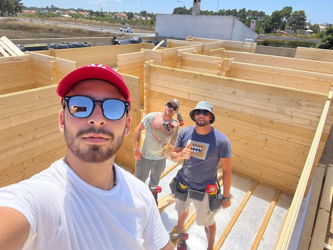 A Nossa Equipa em Obra